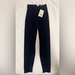 Velour leggings